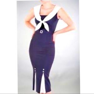 Sailor Pin-Up Dress